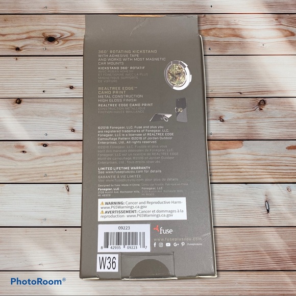 💡🆕 REALTREE EDGE Cellphone Kickstand Camo - Picture 2 of 5